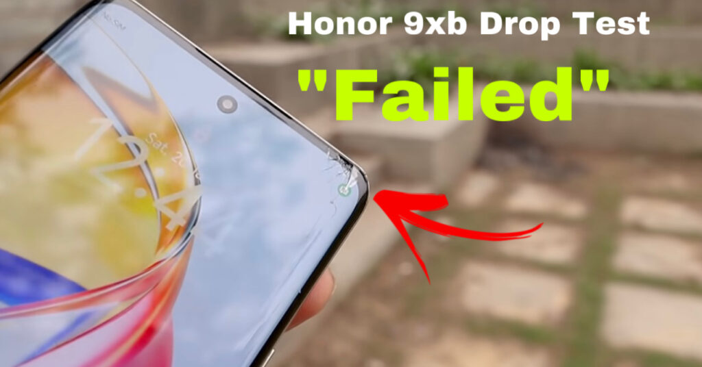 Honor 9xb Drop Test - Failed 